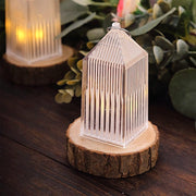 6 Warm White Mini Hanging Lantern Dimmable LED Lamp - Clear LED_ACRY_LAMP06_S_CLR