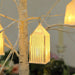 6 Warm White Mini Hanging Lantern Dimmable LED Lamp - Clear LED_ACRY_LAMP06_S_CLR