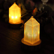 6 Warm White Mini Hanging Lantern Dimmable LED Lamp - Clear LED_ACRY_LAMP06_S_CLR