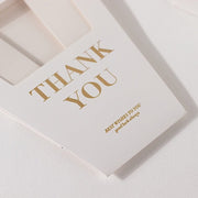 6 Window Paper Flower Gift Bags with Handles - Clear and White BAG_PAP05_8X10_WHT