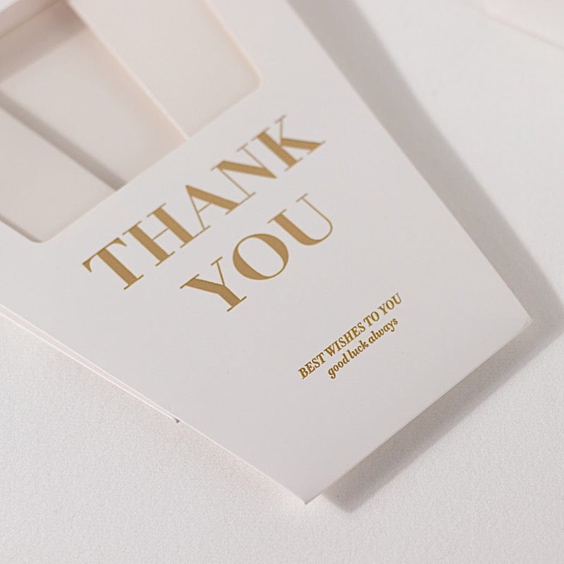 6 Window Paper Flower Gift Bags with Handles - Clear and White BAG_PAP05_8X10_WHT