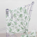 6" x 108" Floral Polyester Chair Sashes - Green SASH_PLY_FLOR_DSG