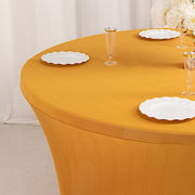 60" Fitted Spandex Round Tablecloth
