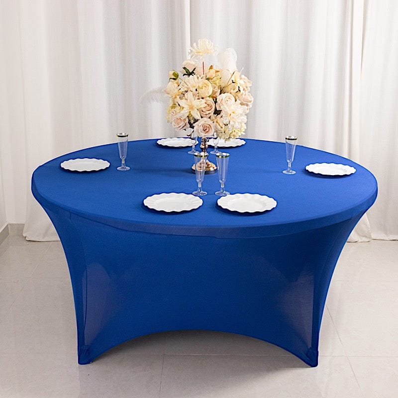 60" Fitted Spandex Round Tablecloth