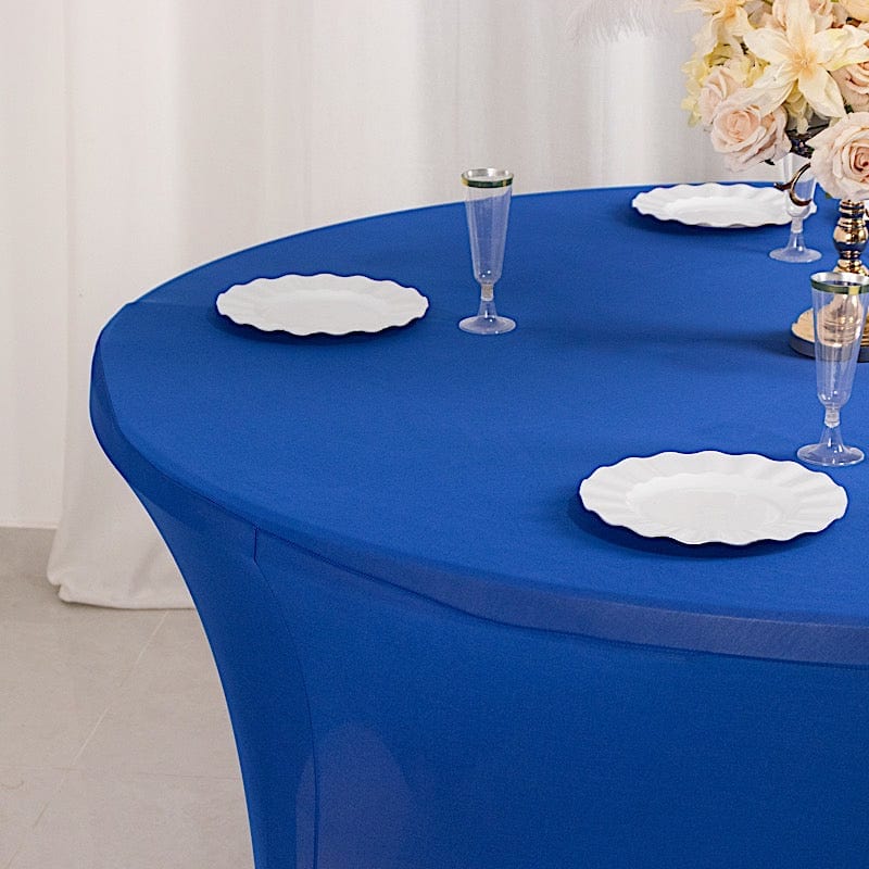 60" Fitted Spandex Round Tablecloth