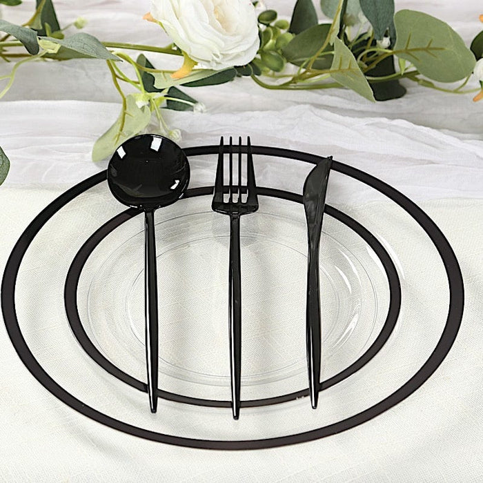 60 Heavy Duty Plastic Utensil Set