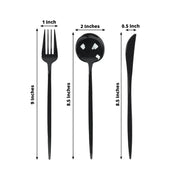 60 Heavy Duty Plastic Utensil Set