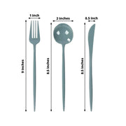60 Heavy Duty Plastic Utensil Set
