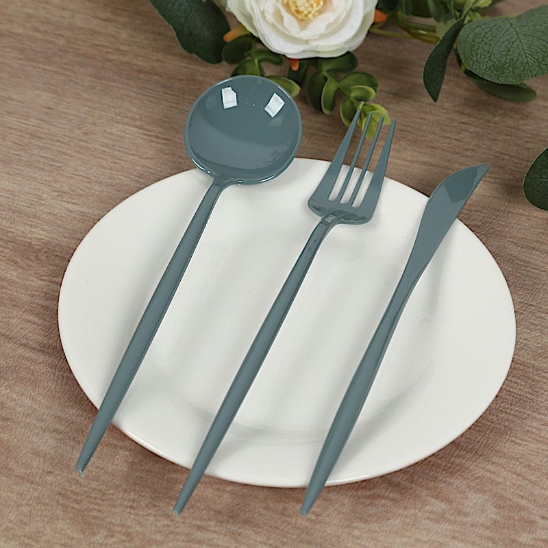 60 Heavy Duty Plastic Utensil Set