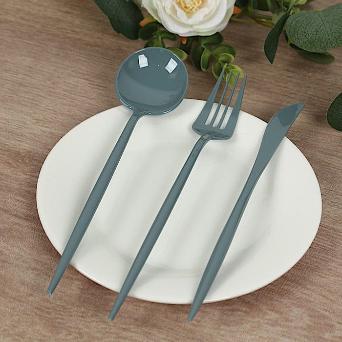 60 Heavy Duty Plastic Utensil Set