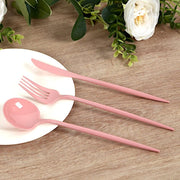 60 Heavy Duty Plastic Utensil Set