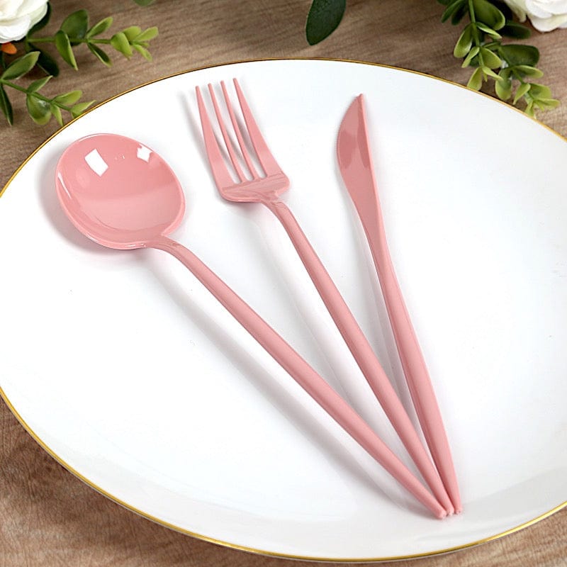 60 Heavy Duty Plastic Utensil Set