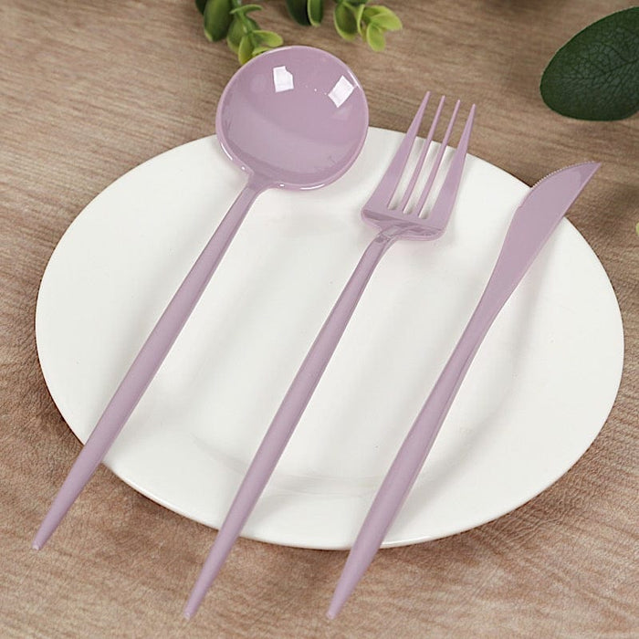 60 Heavy Duty Plastic Utensil Set