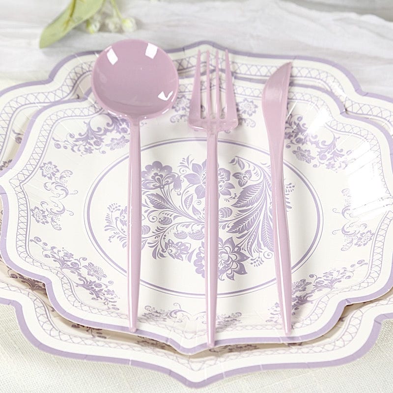 60 Heavy Duty Plastic Utensil Set