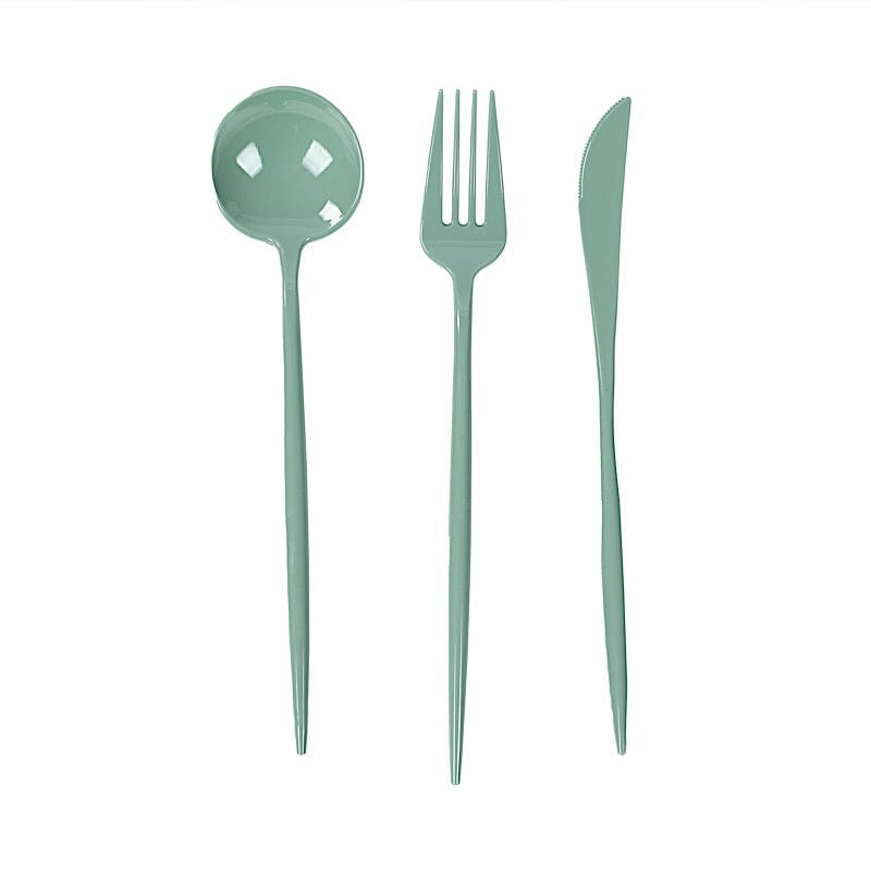 60 Heavy Duty Plastic Utensil Set DSP_YY0012B_9_087_PK60