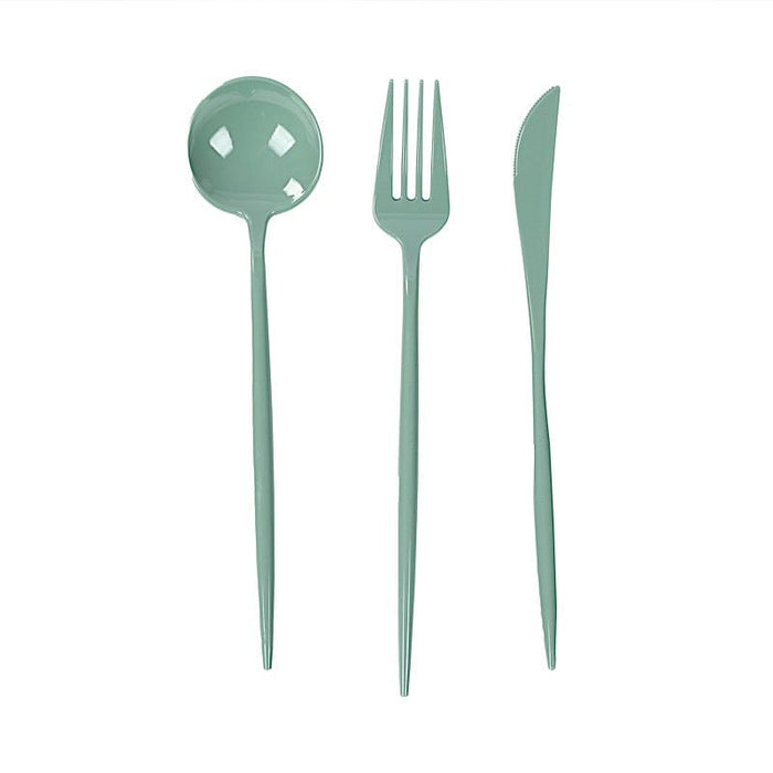 60 Heavy Duty Plastic Utensil Set DSP_YY0012B_9_087_PK60