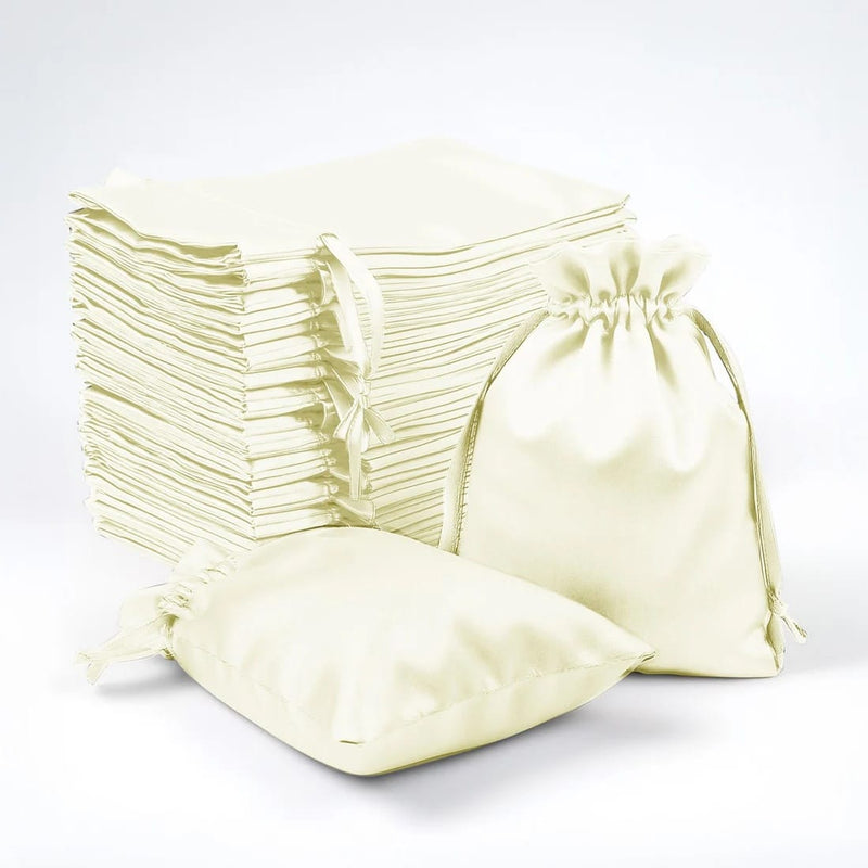 60 Satin 3" x 4" Wedding Party Favor Bags Drawstring Pouch