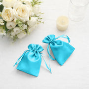 60 Satin 3" x 4" Wedding Party Favor Bags Drawstring Pouch