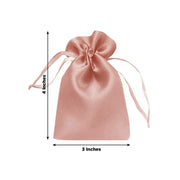 60 Satin 3" x 4" Wedding Party Favor Bags Drawstring Pouch