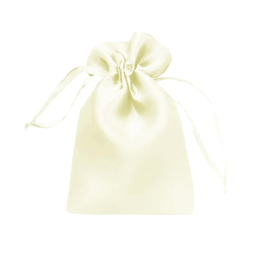 60 Satin 3" x 4" Wedding Party Favor Bags Drawstring Pouch BAG_SB_3x4_YEL_PK60
