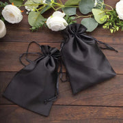 60 Satin 6" x 9" Wedding Party Favor Bags Drawstring Pouch