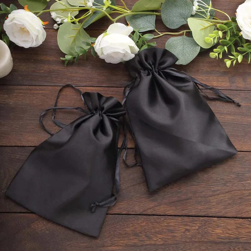 60 Satin 6" x 9" Wedding Party Favor Bags Drawstring Pouch