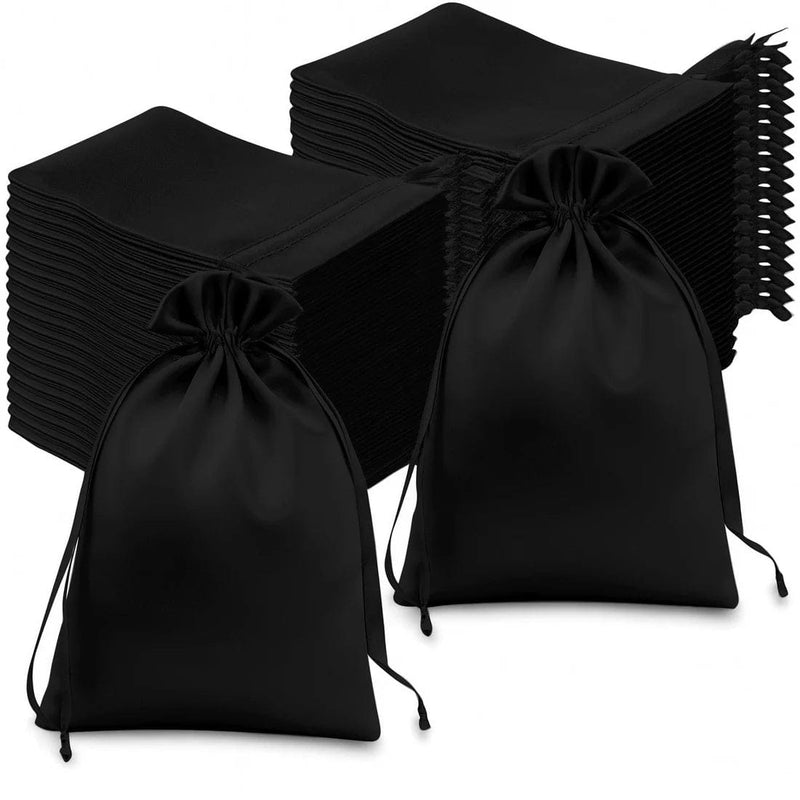 60 Satin 6" x 9" Wedding Party Favor Bags Drawstring Pouch