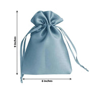 60 Satin 6" x 9" Wedding Party Favor Bags Drawstring Pouch
