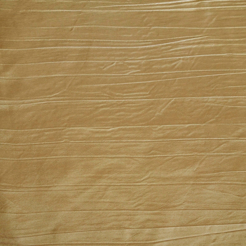 60" x 102" Accordion Metallic Crinkled Taffeta Rectangular Tablecloth