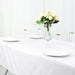 60" x 102" Cotton Blend Rectangle Tablecloth for Weddings and Events