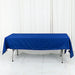 60" x 102" Cotton Blend Rectangle Tablecloth for Weddings and Events