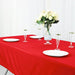 60" x 102" Cotton Blend Rectangle Tablecloth for Weddings and Events