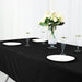 60" x 102" Cotton Blend Rectangle Tablecloth for Weddings and Events