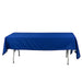 60" x 102" Cotton Blend Rectangle Tablecloth for Weddings and Events TAB_COT01_60102_ROY