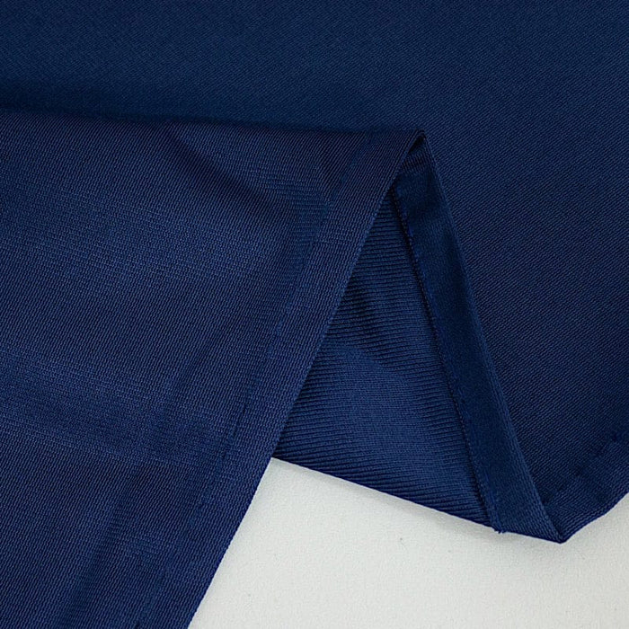 60" x 102" Fire Retardant Scuba Polyester Rectangle Tablecloth