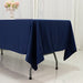 60" x 102" Fire Retardant Scuba Polyester Rectangle Tablecloth