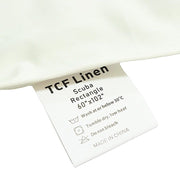 60" x 102" Fire Retardant Scuba Polyester Rectangle Tablecloth