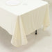 60" x 102" Fire Retardant Scuba Polyester Rectangle Tablecloth