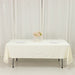 60" x 102" Fire Retardant Scuba Polyester Rectangle Tablecloth