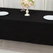 60" x 102" Fire Retardant Scuba Polyester Rectangle Tablecloth