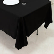 60" x 102" Fire Retardant Scuba Polyester Rectangle Tablecloth