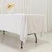 60" x 102" Fire Retardant Scuba Polyester Rectangle Tablecloth