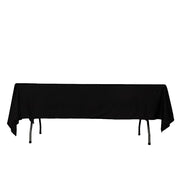 60" x 102" Fire Retardant Scuba Polyester Rectangle Tablecloth TAB_SCUBA_IFR_60102_BLK