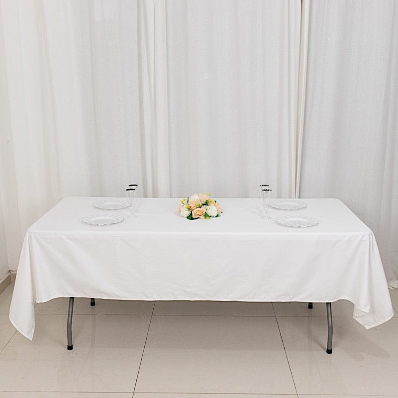 60" x 102" High Quality Cotton Rectangular Tablecloth