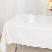 60" x 102" High Quality Cotton Rectangular Tablecloth
