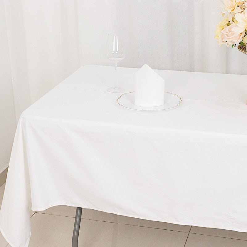60" x 102" High Quality Cotton Rectangular Tablecloth