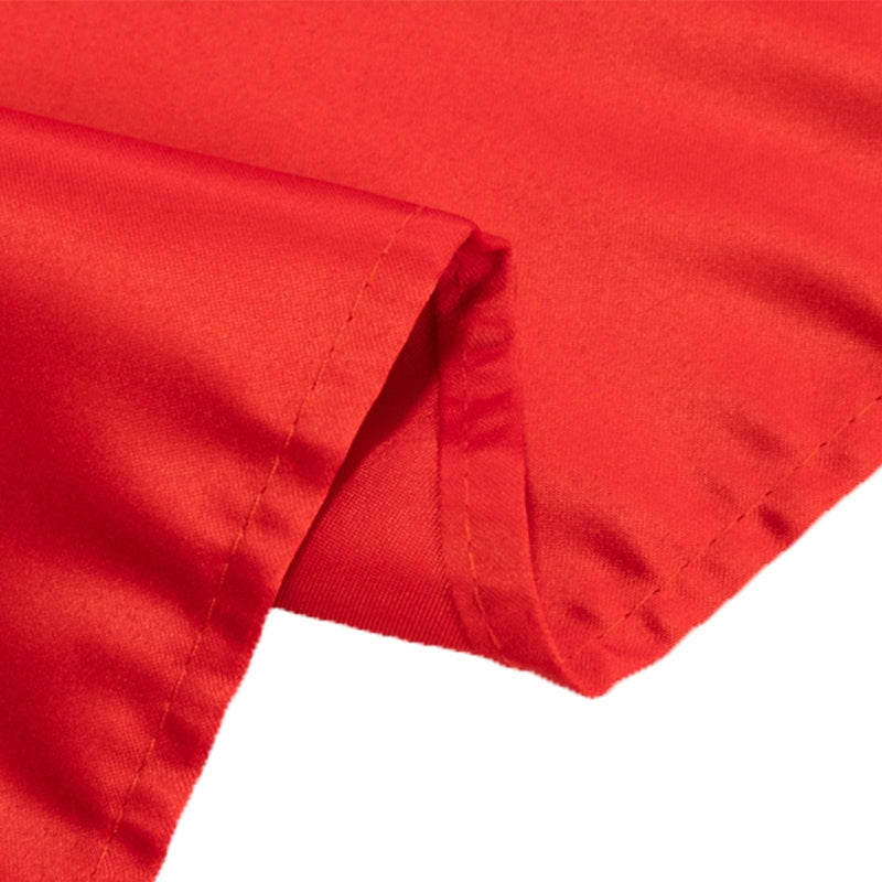 60" x 102" Lamour Satin Rectangular Tablecloth
