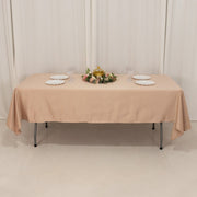 60" x 102" Lamour Satin Rectangular Tablecloth