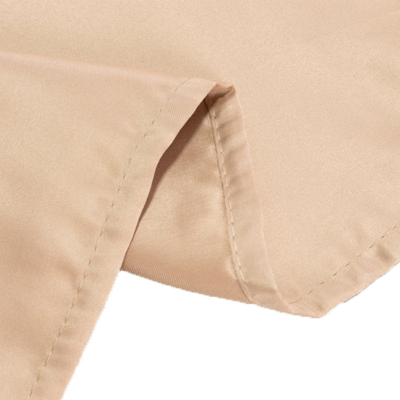 60" x 102" Lamour Satin Rectangular Tablecloth