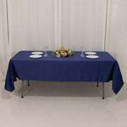 60" x 102" Lamour Satin Rectangular Tablecloth